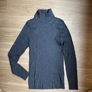 Charcoal Grey Turtleneck - Jones New York